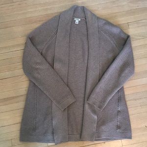 L.L Bean open faced cardigan
